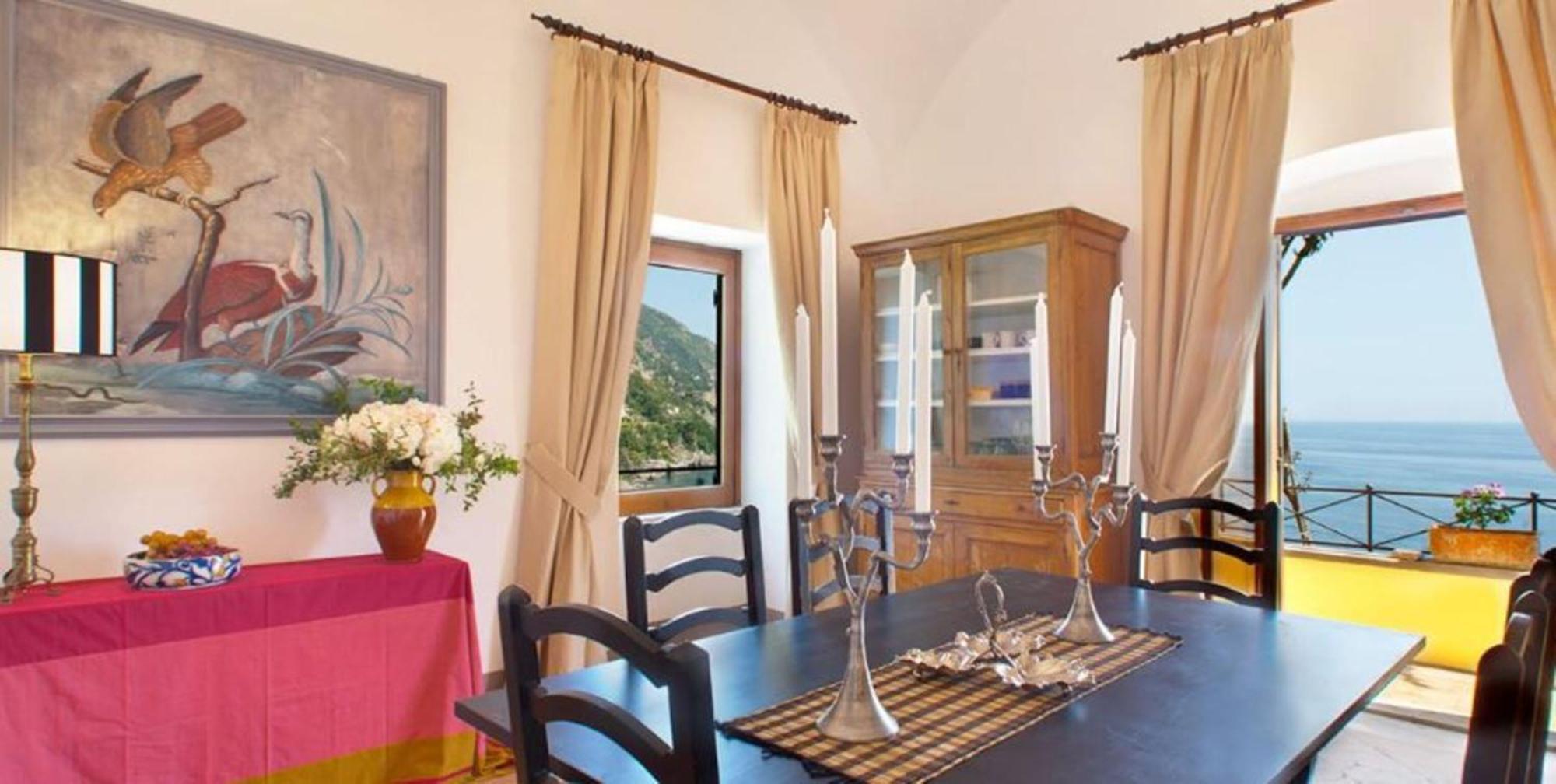 Torre Sponda - Casa Grande, Private Beach Positano Extérieur photo