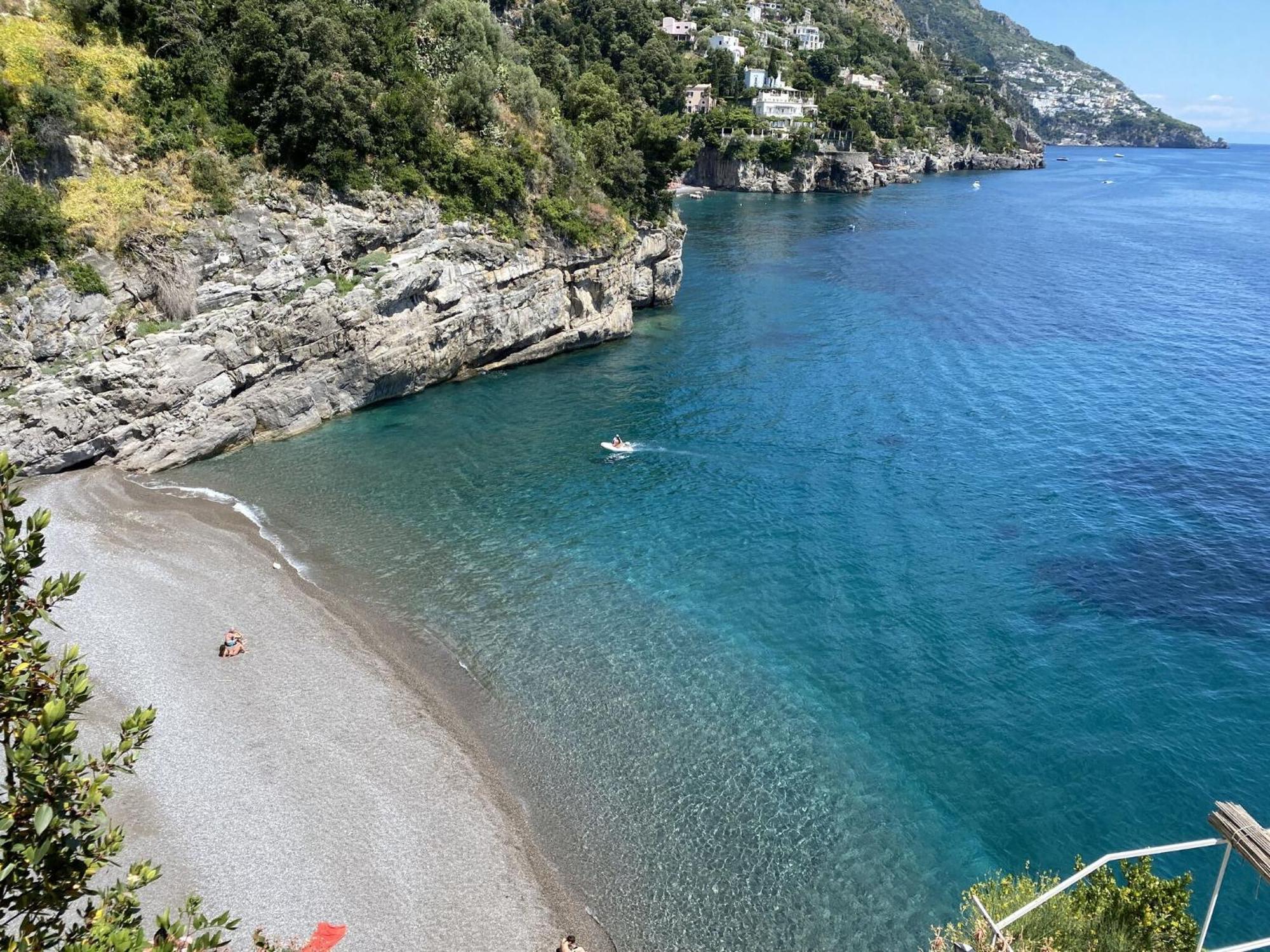 Torre Sponda - Casa Grande, Private Beach Positano Extérieur photo
